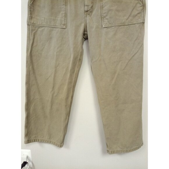 Men's AE 77 American Eagle Blue Khakis & Tan Khakis Size of Both 33 X 30… - Picture 4 of 15
